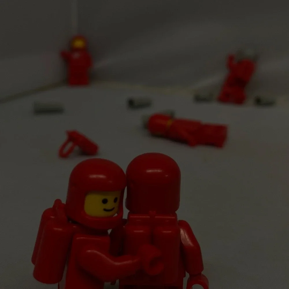 Space LEGO Classic Space 5x Minifigures Various Accessories Vintage
